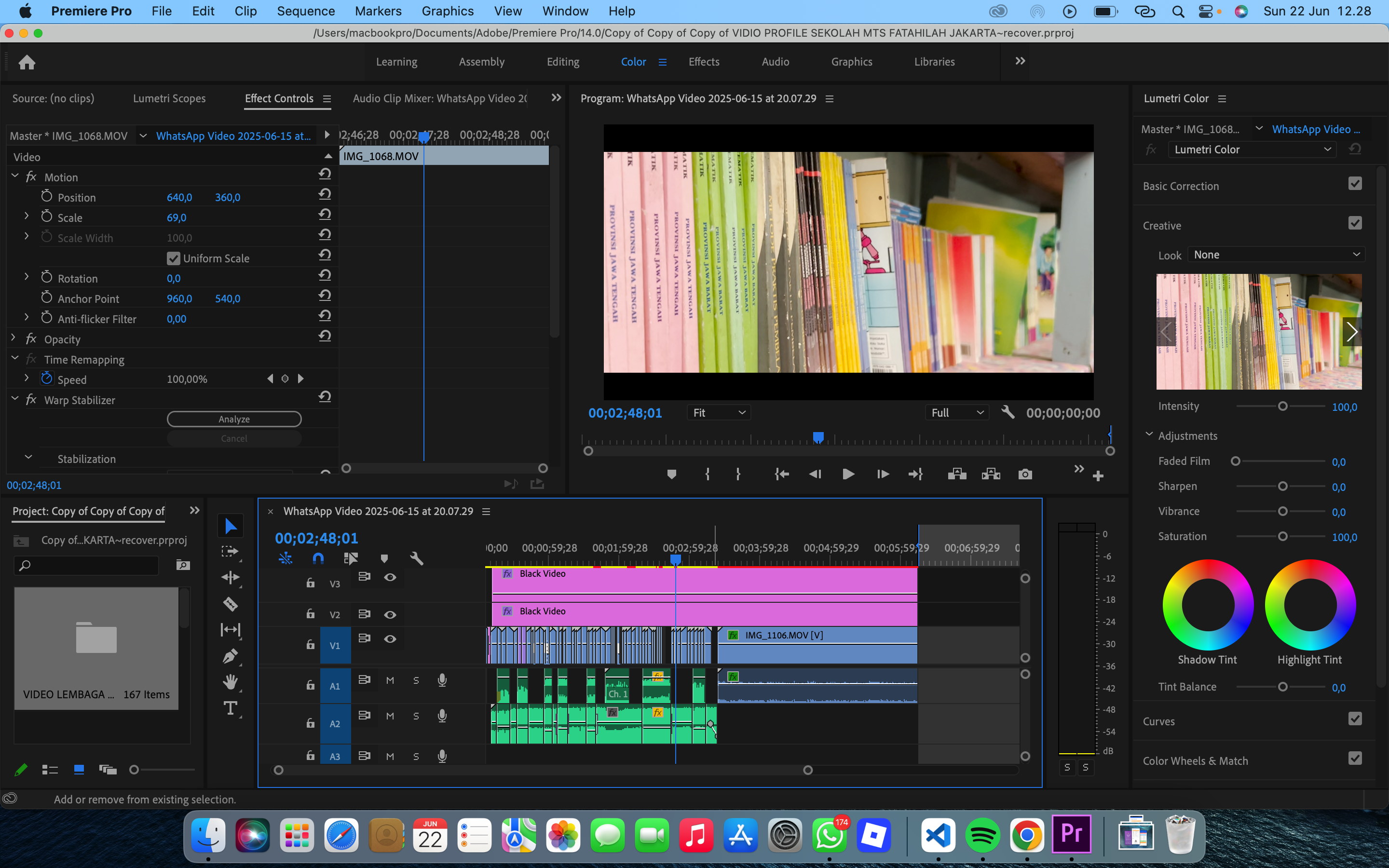 Video Profil Sekolah